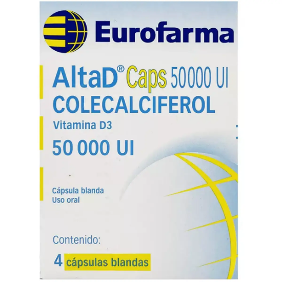 Imagen de Altad 50000 U.I x 4 cápsulas 