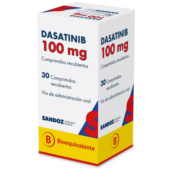 Imagen de Dasatinib 100 mg x 30 comprimidos recubiertos
