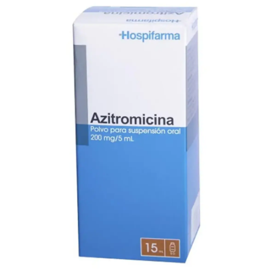 Imagen de Azitromicina suspensión 200 mg x 15 ml