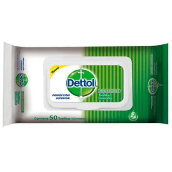 Imagen de Dettol toallas húmedas x 50 unidades