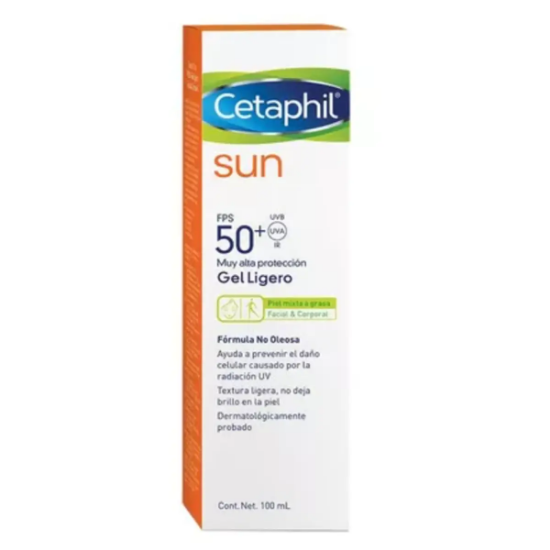 Imagen de Cetaphil sun SPF50+ gel ligero x 100 ml