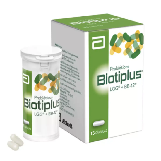Imagen de Biotiplus probiotico x 15 cápsulas