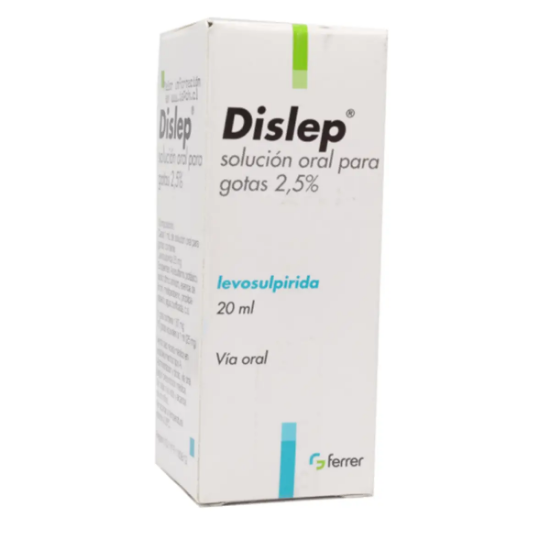 Imagen de Dislep 2,5 % gotas x 20 ml