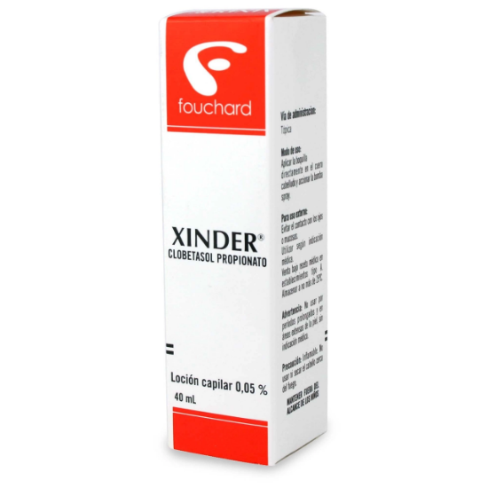 Xinder-0,0005-espuma-tópica-x-60g