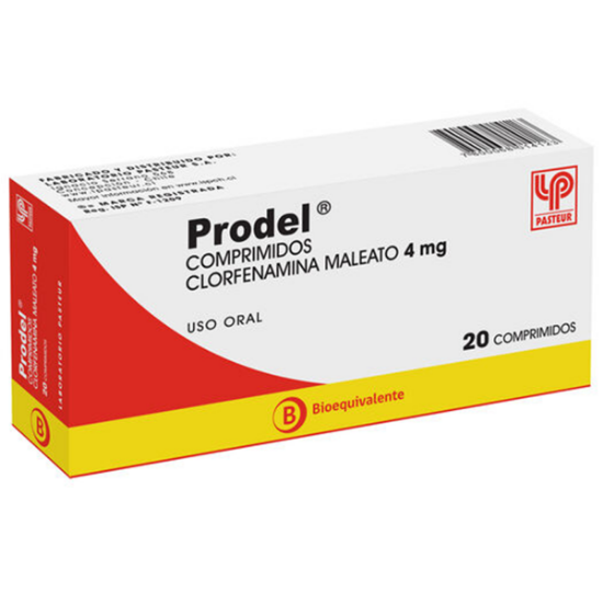 Imagen de Prodel 4 mg x 20 comprimidos    