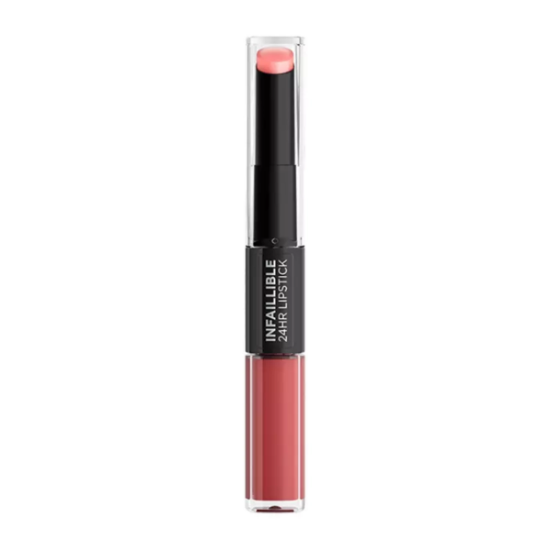 Imagen de MAQUILLAJE LOREAL LABIAL 2 STEPS 806 INFINITE INTIMACY