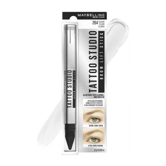 Imagen de MAYBELLINE TATTOO STUDIO BROW LIFT STICK CLEAR TINTE DE CEJAS 