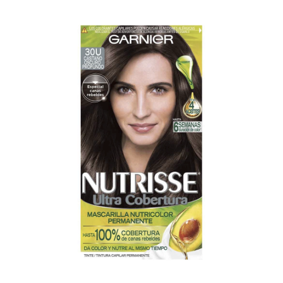 Imagen de NUTRISSE COLORACION ULTRA COBERTURA 300 CASTAÑO OSCURO