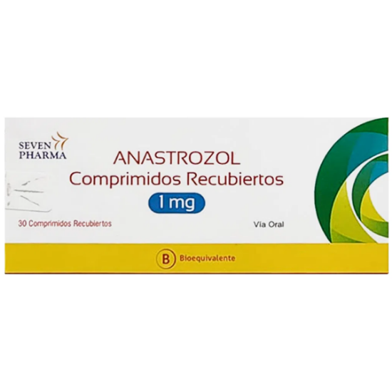 Imagen de Anastrozol 1 mg x 30 comprimidos