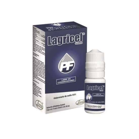Imagen de LAGRICEL OFTENO-PF 0,4% SOLUCION OFTALMICA 10 ML (HIALURONATO DE SODIO)