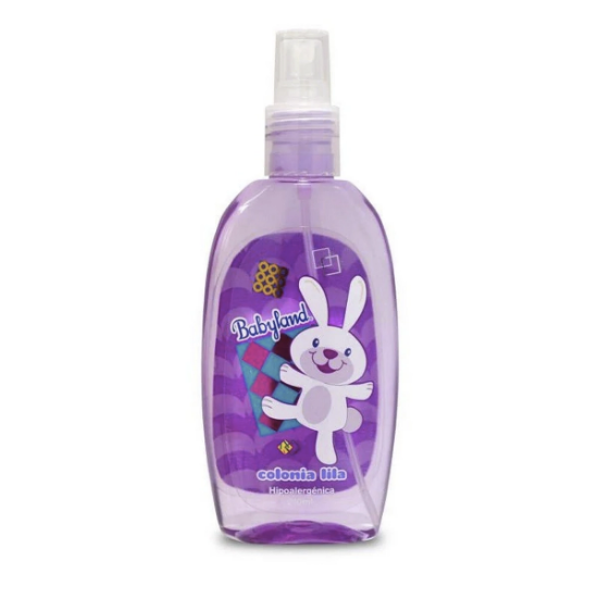 Imagen de BABYLAND LILA HIPOALERGENICO COLONIA PARA NIÑOS 210 ML
