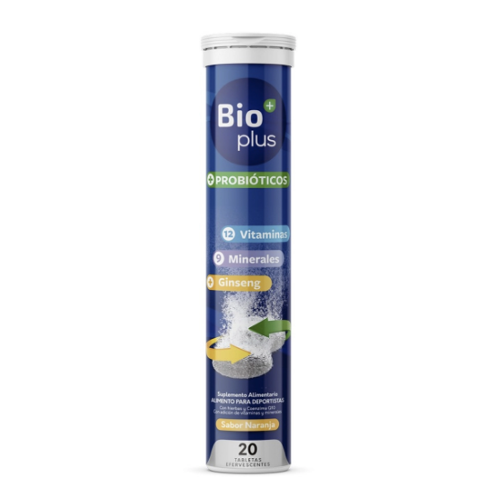 Imagen de Bioplus+ multivitaminico x 20 tabletas efervescentes