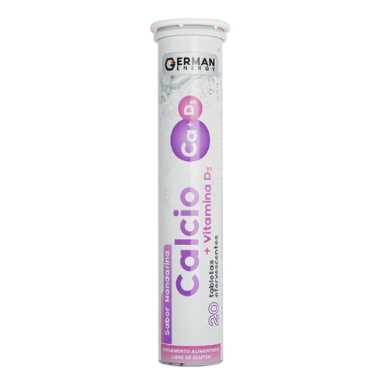Imagen de Calcio +vitamina D3 german energy x 20 tabletas efervescente