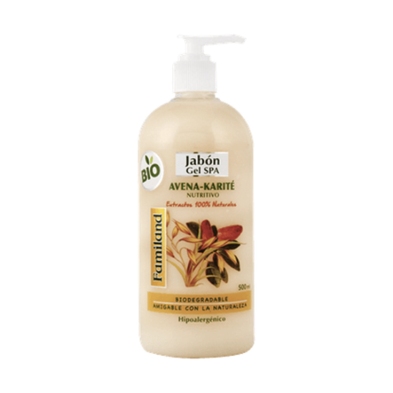 Imagen de Familand bio avena karite jabón con válvula x 500 ml