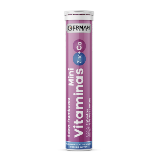 Imagen de MINI MULTIVITAMINAS + GERMAN ENERGY X 20 TABLETAS EFERV