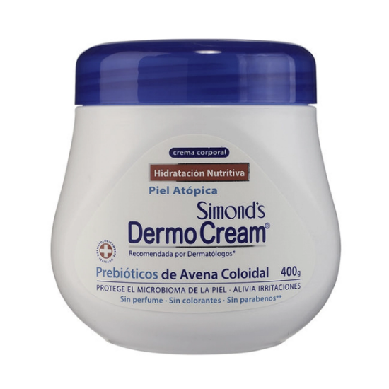 Imagen de SIMONDS DERMOCREAM PREBIOTICOS DE AVENA PIEL ATOPICA CREMA 400 ML