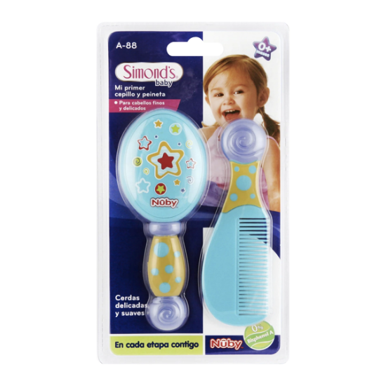 Imagen de SIMONDS DISPLAY BEBE MI PRIMER CEPILLO Y PEINETA