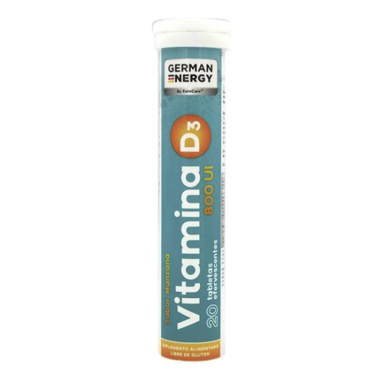 Imagen de VITAMINA-D3 800 U.I. 20 TABLETAS EFERVESCENTES (COLECALCIFEROL)