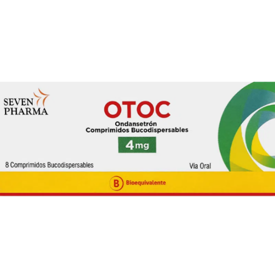 Imagen de Otoc 4 mg x 8 comprimidos bucodispersables