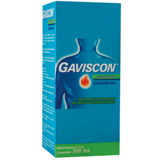 Imagen de Gaviscon original menta suspension oral x 300 ml