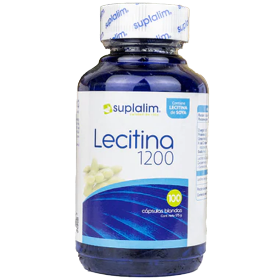Imagen de Lecitina 1200 x 100 cápsulas blandas