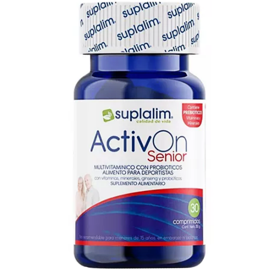 Imagen de Active on senior x 30 comprimidos recubiertos 
