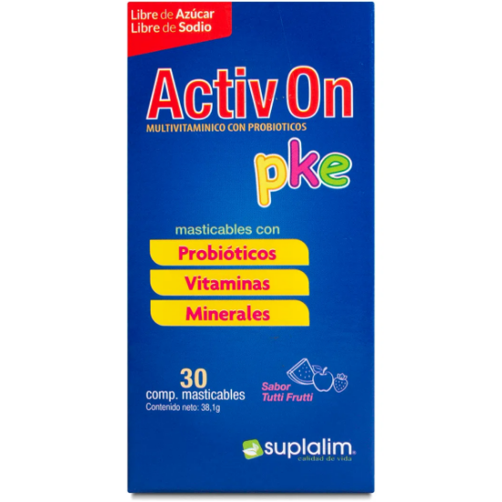 Imagen de Active on mini x 30 comprimidos masticables 