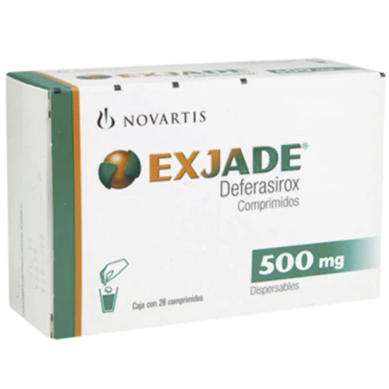 Imagen de Exjade 500 mg x 28 comprimidos dispersables