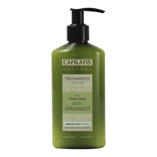Imagen de Capilatis aloe vera orgánico hidratación intensa tratamiento capilar x 170 g