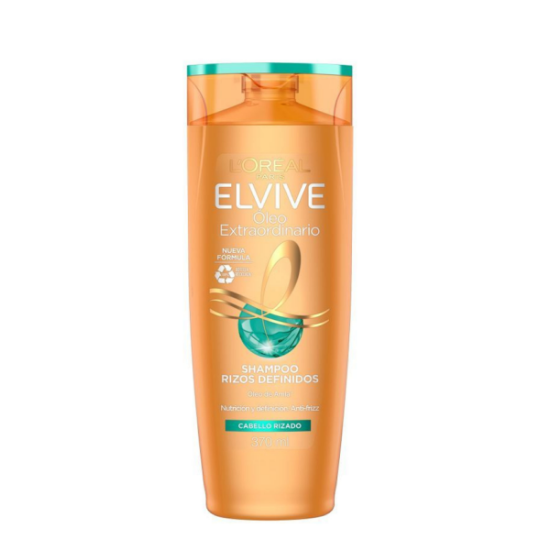 Imagen de Elvive oleo extraordinario rizos definidos shampoo x 370 ml