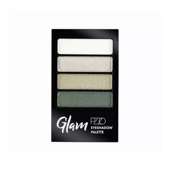 Imagen de PETRIZZIO GLAM EYESHADOW PALETTE X 4 URBAN GREEN