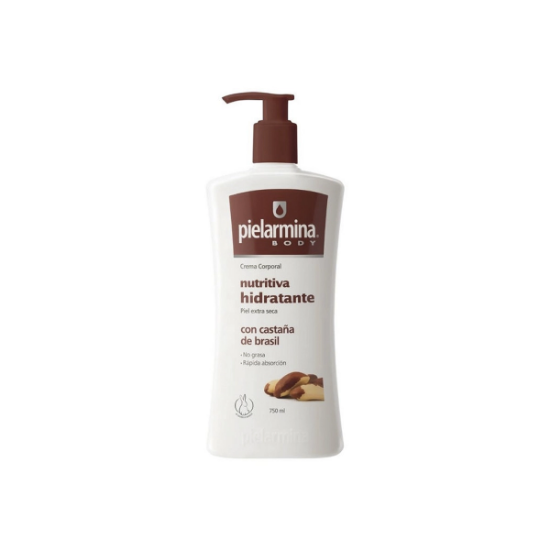 Imagen de PIELARMINA BODY CASTAÑA NUTRITIVA HIDRATANTE CREMA CORPORAL 750 ML