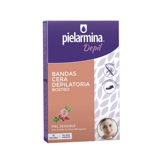Imagen de PIELARMINA DEPIL BANDAS DEPILACION FACIAL 