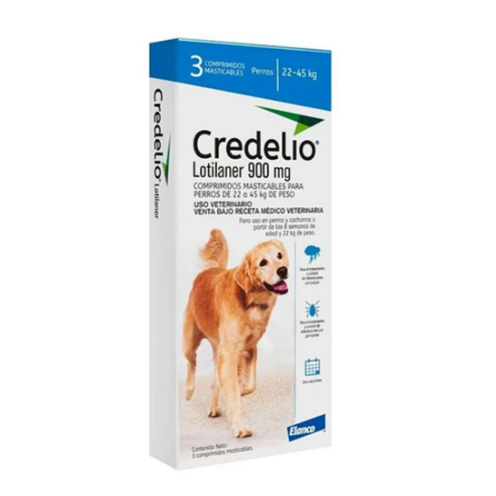 Imagen de Credelio 900 mg x 3 comprimidos masticables