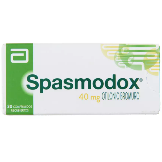 Imagen de SPASMODOX 40 MG 30 COMPRIMIDOS RECUBIERTOS (OTILONIO BROMURO)
