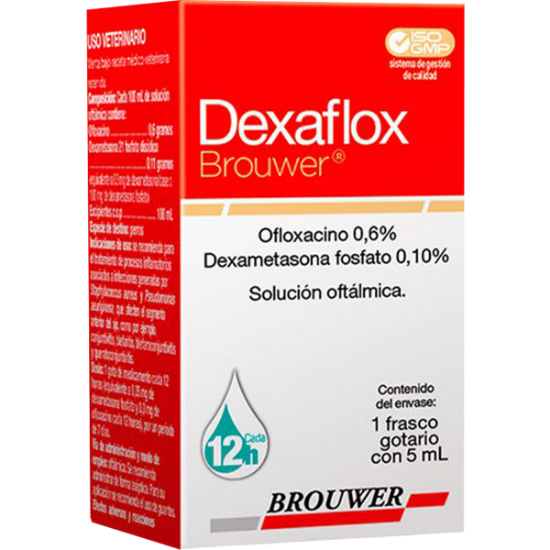 Imagen de Dexaflox solución oftálmica frasco gotario x 5 ml