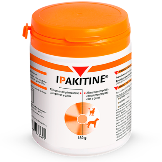 Imagen de IPAKITINE POLVO 180GR (LACTOSA, CARBONATO CALCICO, CHITOSAN)