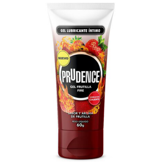 Imagen de PRUDENCE FRUTILLA FIRE SENSACION CALIENTE LUBRICANTE INTIMO GEL 60 G.