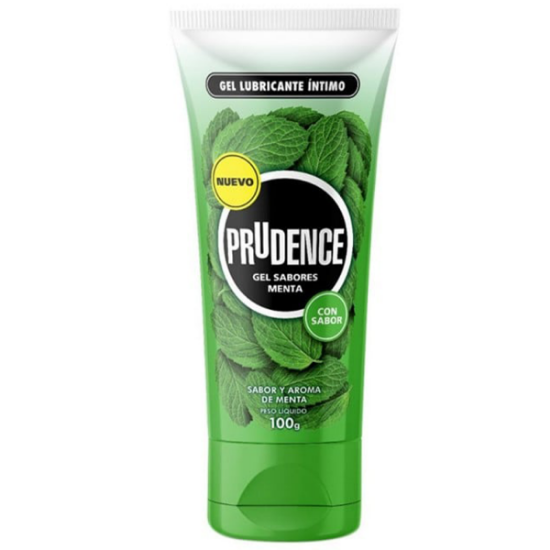 Imagen de PRUDENCE MENTA SABOR Y OLOR LUBRICANTE INTIMO GEL 100 G.