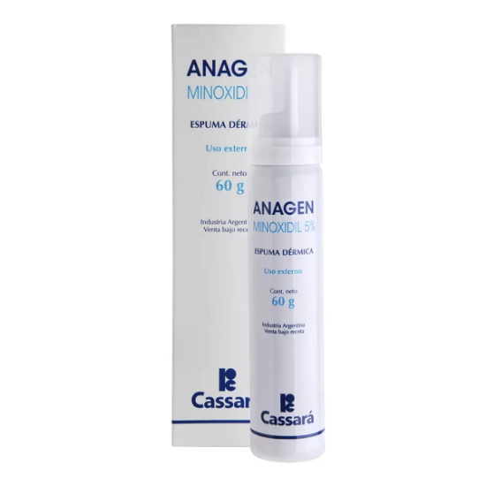 Imagen de Anagen 5 % espuma dérmica x 60 g