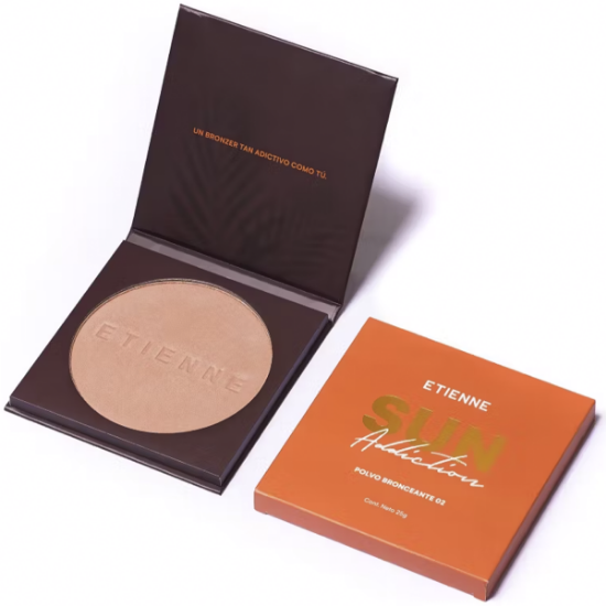Imagen de Etienne expert sun addiction 02 polvo bronceante x 25 g