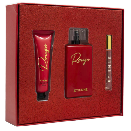 Imagen de Etienne rouge estuche perfume 100 ml + perfume 10 ml + hand cream 50 ml