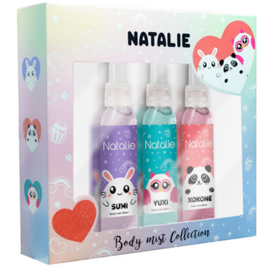 Imagen de NATALIE SET KAWAII EAU DE TOILETTE 100 ML 3 UNIDADES