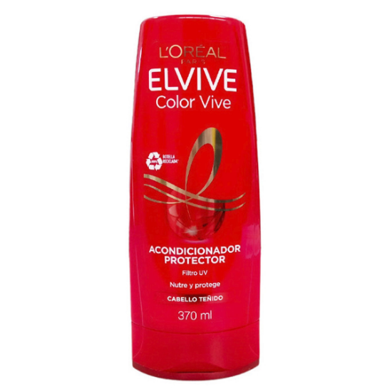 Imagen de Elvive colorvive protector nutre & protege cabello teñido acondicionador x 370 ml