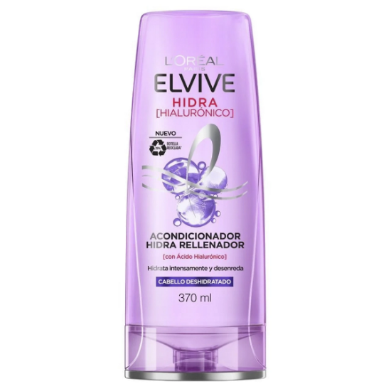 Imagen de Elvive hidra hialuronico rellenador hidratante intensa 72 H acondicionador x 370 ml