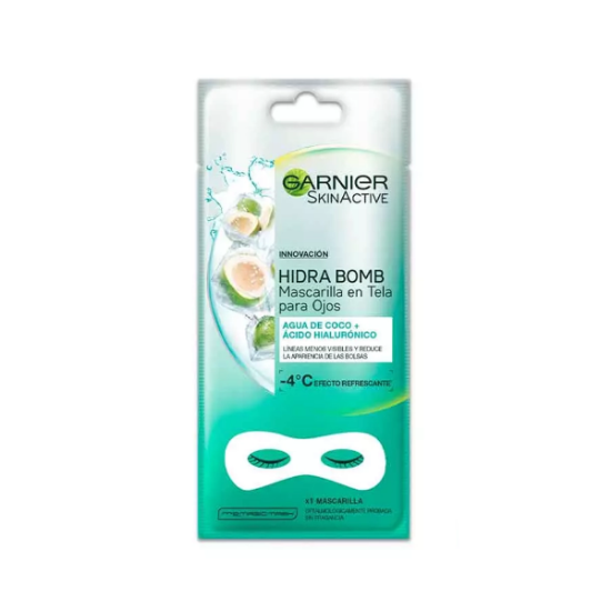 Imagen de GARNIER SKIN ACTIVE HYDRA BOMB COCO MASCARILLA TELA PARA OJOS 6 G.