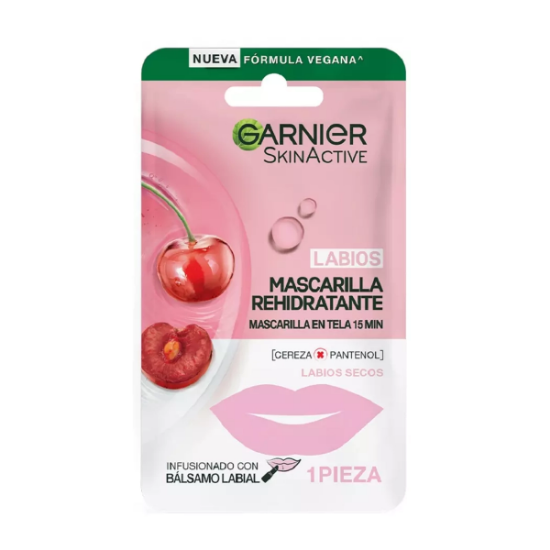 Imagen de GARNIER SKIN ACTIVE HYDRA BOMB LIP MASK CHERRY