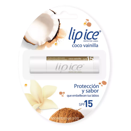 Imagen de LIP ICE COCO-VAINILLA SPF 15 (3.5 GRAMOS)