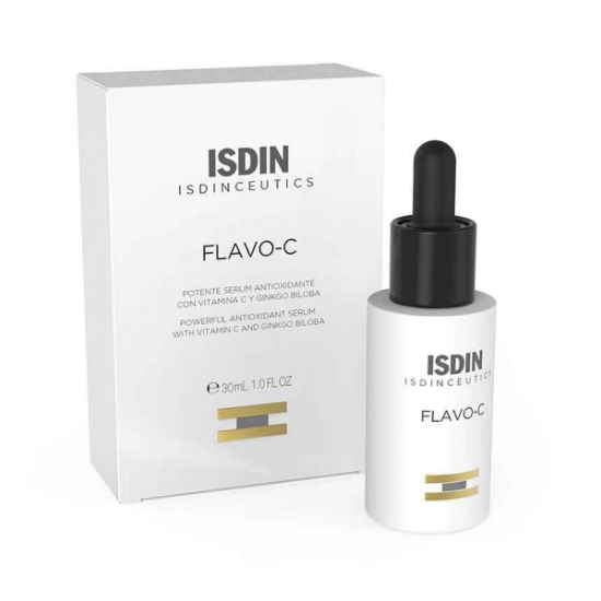 Imagen de ISDINCEUTICS FLAVO-C ANTIOXIDANTE CON VITAMINA-C Y GINKGO BILOBA SERUM 30 ML