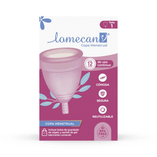 Imagen de LOMECAN COPA MENSTRUAL TALLA #1 1 UNIDAD